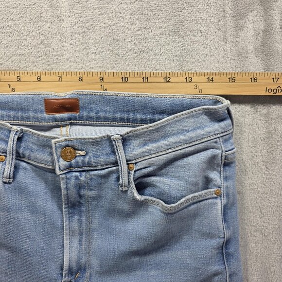 Mother Jeans Womens 30 Mid Rise Dazzler Ankle In The Blink Of An Eye Made USA - Picture 8 of 11